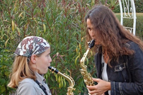 Saxofon-Unterricht 2